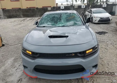 2020 Dodge Charger Scat Pack из США, поврежденный, VIN 2C3CDXGJ0LH242333